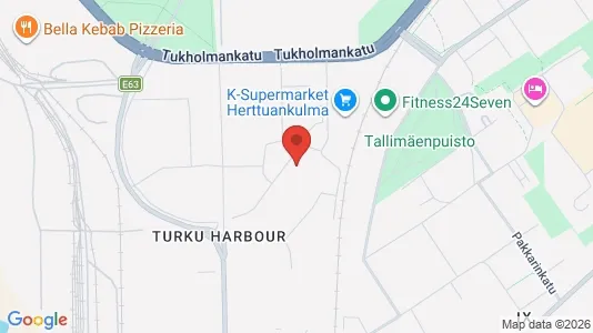 Apartments for rent i Turku - kort over placeringen