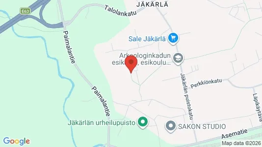 Apartments for rent i Turku - kort over placeringen