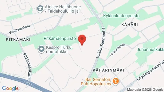 Apartments for rent i Turku - kort over placeringen