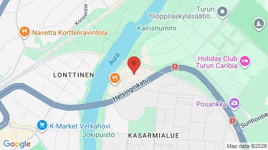 Apartments for rent i Turku - kort over placeringen