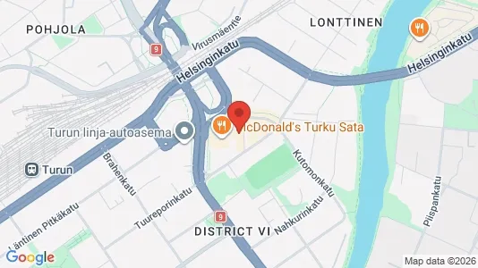 Apartments for rent i Turku - kort over placeringen