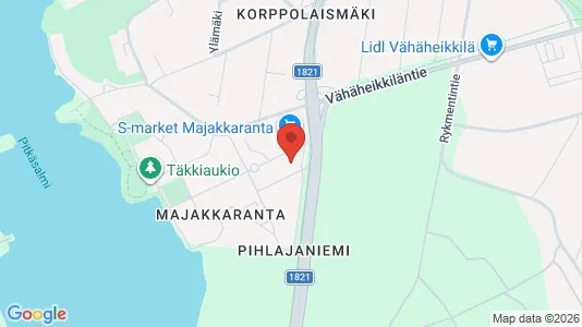 Apartments for rent i Turku - kort over placeringen