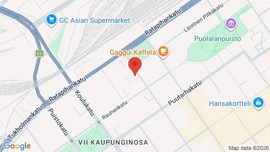 Apartments for rent i Turku - kort over placeringen