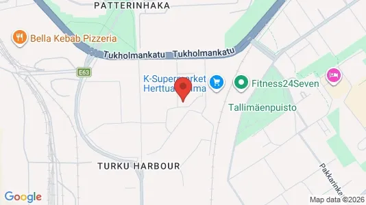 Apartments for rent i Turku - kort over placeringen