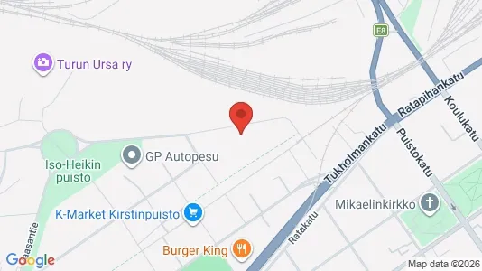 Apartments for rent i Turku - kort over placeringen