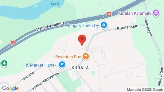 Apartments for rent i Turku - kort over placeringen