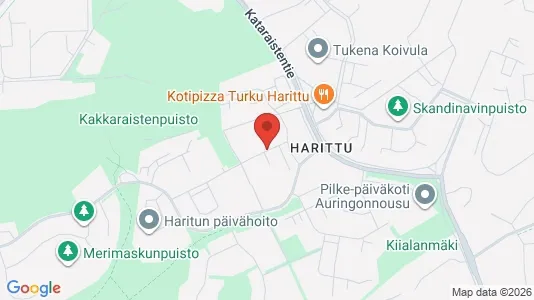 Apartments for rent i Turku - kort over placeringen
