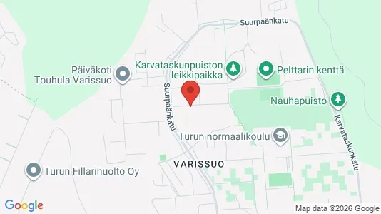 Apartments for rent i Turku - kort over placeringen
