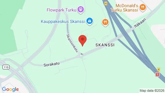 Apartments for rent i Turku - kort over placeringen