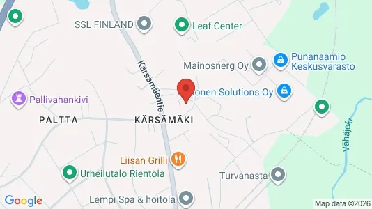 Apartments for rent i Turku - kort over placeringen