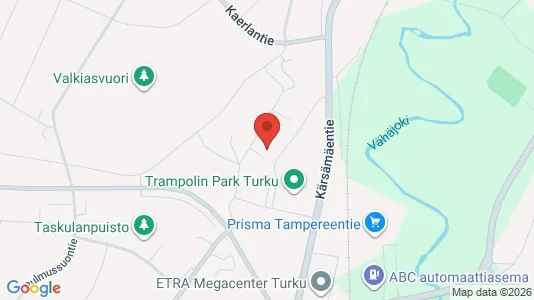 Apartments for rent i Turku - kort over placeringen