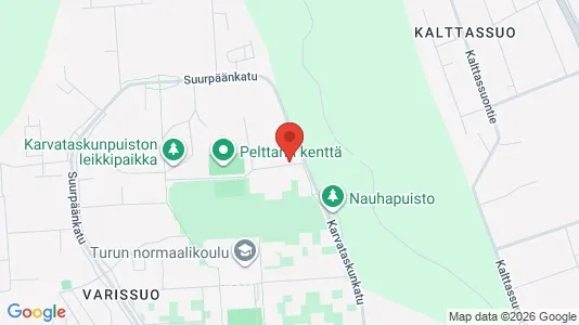 Apartments for rent i Turku - kort over placeringen