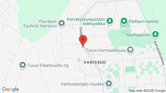 Apartments for rent i Turku - kort over placeringen