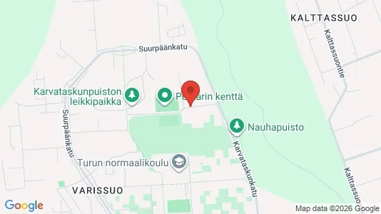 Apartments for rent i Turku - kort over placeringen