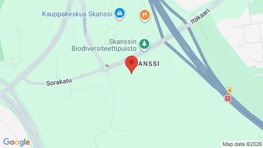 Apartments for rent i Turku - kort over placeringen