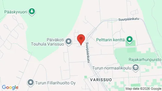 Apartments for rent i Turku - kort over placeringen