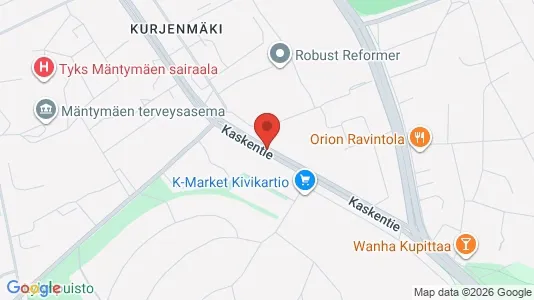 Apartments for rent i Turku - kort over placeringen