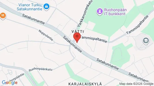 Apartments for rent i Turku - kort over placeringen