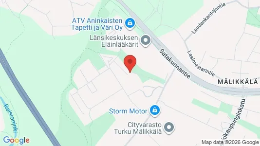 Apartments for rent i Turku - kort over placeringen