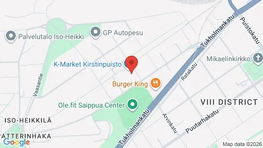 Apartments for rent i Turku - kort over placeringen