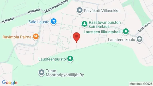 Apartments for rent i Turku - kort over placeringen