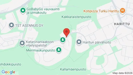 Apartments for rent i Turku - kort over placeringen