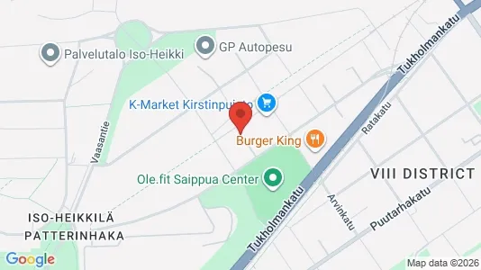 Apartments for rent i Turku - kort over placeringen