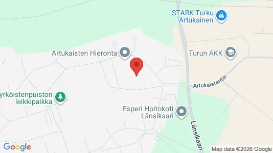 Apartments for rent i Turku - kort over placeringen