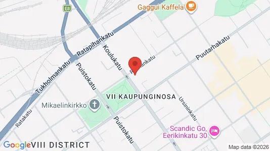 Apartments for rent i Turku - kort over placeringen