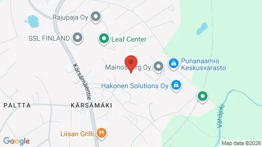 Apartments for rent i Turku - kort over placeringen