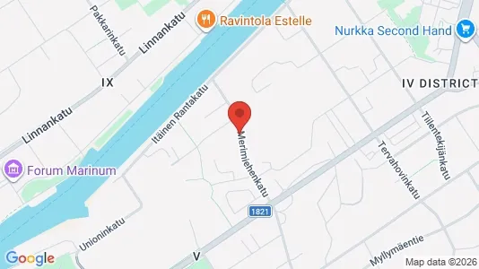 Apartments for rent i Turku - kort over placeringen