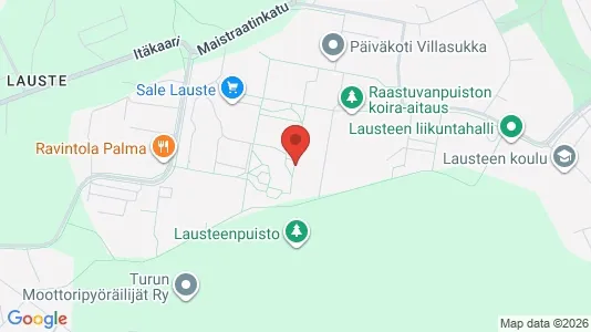Apartments for rent i Turku - kort over placeringen