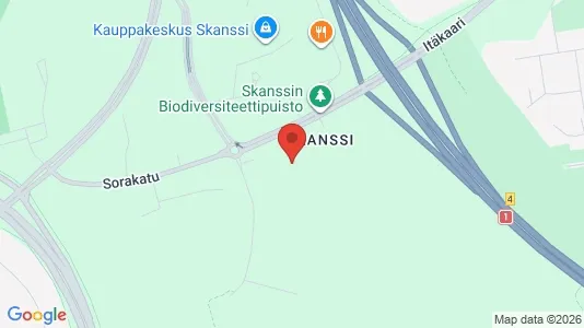 Apartments for rent i Turku - kort over placeringen