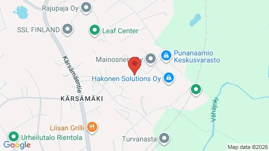 Apartments for rent i Turku - kort over placeringen