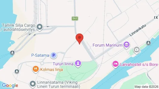 Apartments for rent i Turku - kort over placeringen