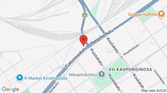 Apartments for rent i Turku - kort over placeringen
