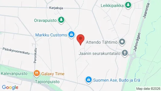 Apartments for rent i Turku - kort over placeringen