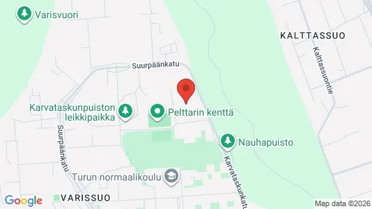 Apartments for rent i Turku - kort over placeringen