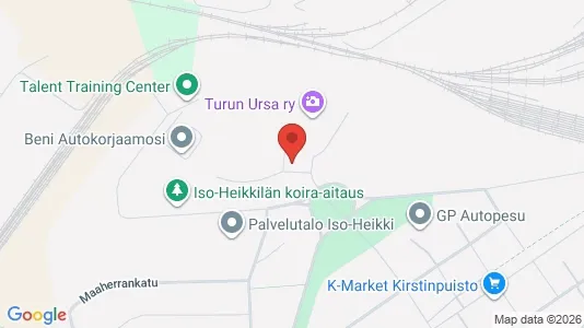Apartments for rent i Turku - kort over placeringen