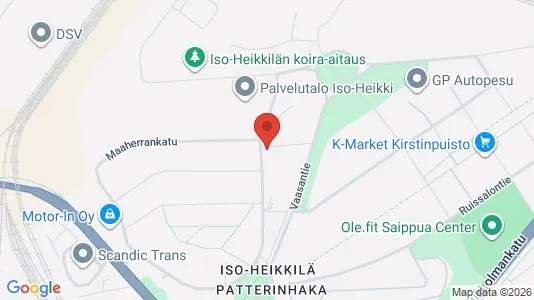 Apartments for rent i Turku - kort over placeringen