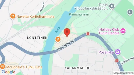 Apartments for rent i Turku - kort over placeringen