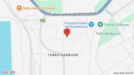 Apartments for rent i Turku - kort over placeringen