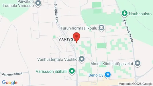 Apartments for rent i Turku - kort over placeringen