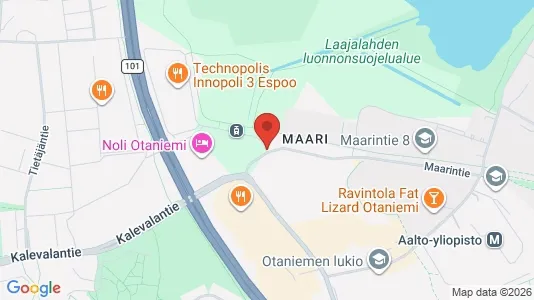 Apartments for rent i Espoo - kort over placeringen