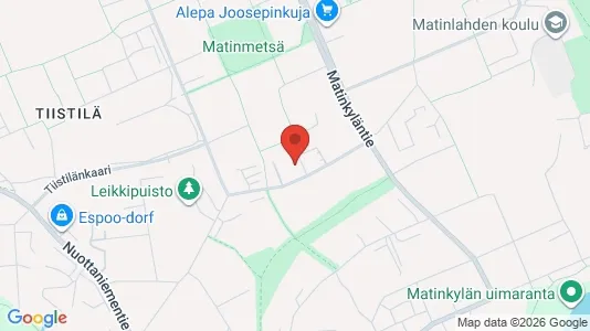 Apartments for rent i Espoo - kort over placeringen
