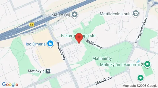 Apartments for rent i Espoo - kort over placeringen