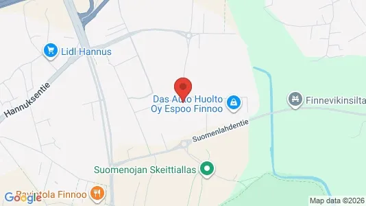 Apartments for rent i Espoo - kort over placeringen