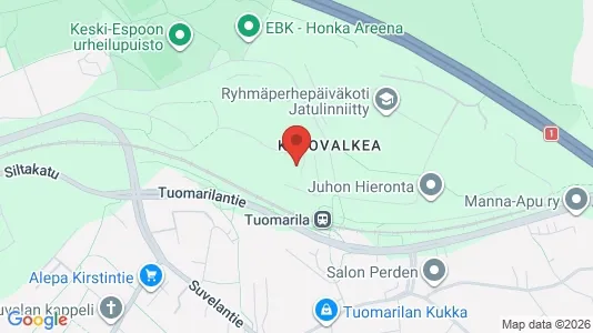 Apartments for rent i Espoo - kort over placeringen