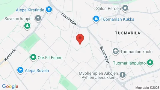 Apartments for rent i Espoo - kort over placeringen