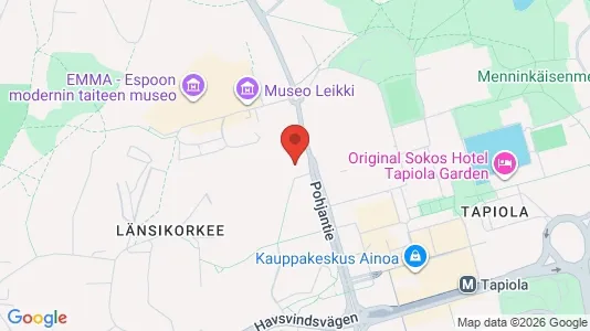 Apartments for rent i Espoo - kort over placeringen